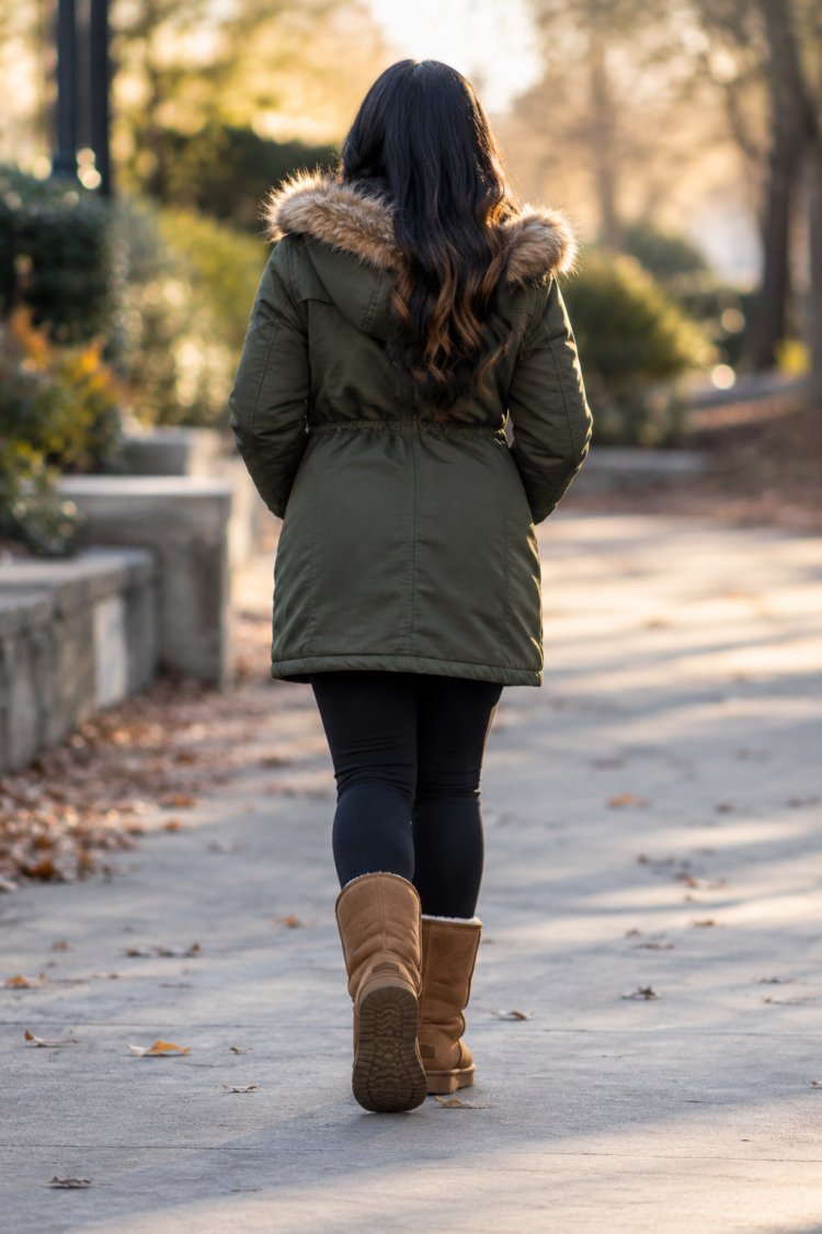A Warm Coat and Boots to Help Natalie Get to Work This Winter. image